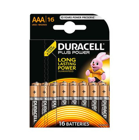 Duracell Plus Power AAA - 16pk