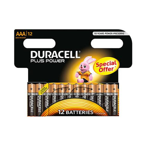 Duracell Plus Power AAA - 12pk