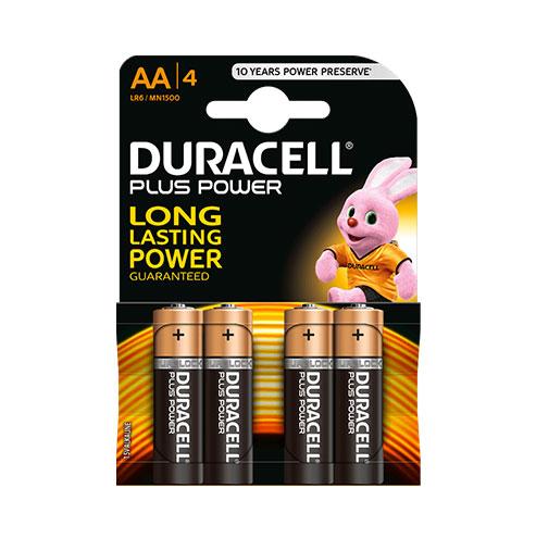 Duracell Plus Power AA - 4pk