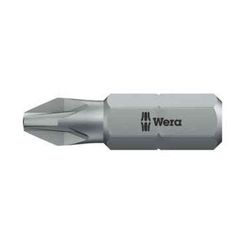 Wera 855 1 Z Bits For Pozidriv Screws Pz 2 25mm