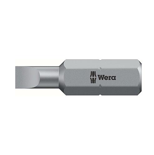 Wera 800 1 Z Bits For Slotted Screws 1 2 X 6 5 X 25mm