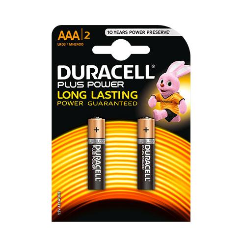 Duracell Plus Power AAA - 2pk