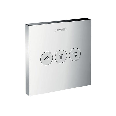 hansgrohe ShowerSelect Valve for Concealed Installation for 3 Functions - Chrome