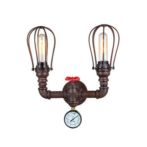 ACDC Steampunk Double Wall Light
