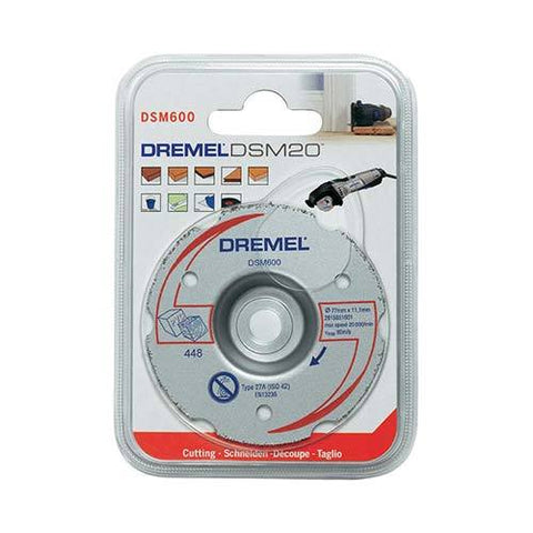 Dremel Dsm20 Multipurpose Carbide Flush Cutting Wheel Dsm600