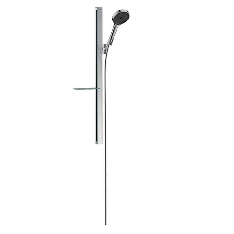 hansgrohe Rainfinity Shower Set 130 3 jet with Shower Bar 900mm and Soap Dish