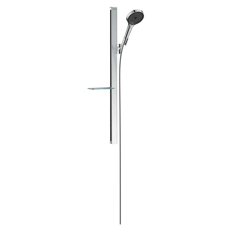 hansgrohe Rainfinity Shower Set 130 3jet EcoSmart with Shower Bar 900mm and Soap Dish