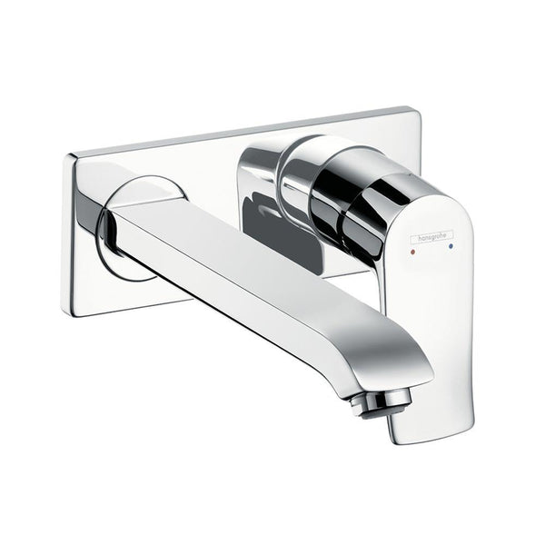hansgrohe Metris Single Lever Basin Mixer with 225mm Spout for Concealed Installation - Chrome