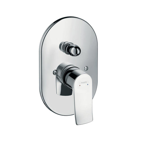 hansgrohe Metris Single Lever Bath Mixer for Concealed Installation - Chrome