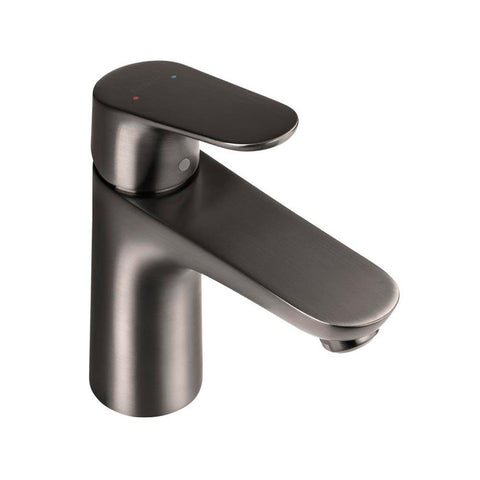 hansgrohe Décor Single Lever Basin Mixer 100 without Waste Set - Brushed Black Chrome