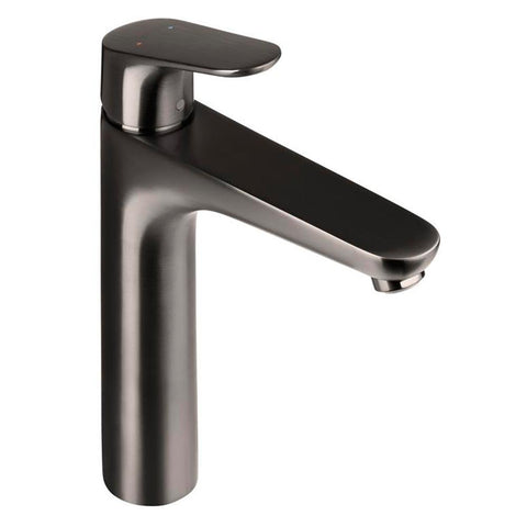 hansgrohe Décor Single Lever Basin Mixer 190 without Waste Set - Brushed Black Chrome