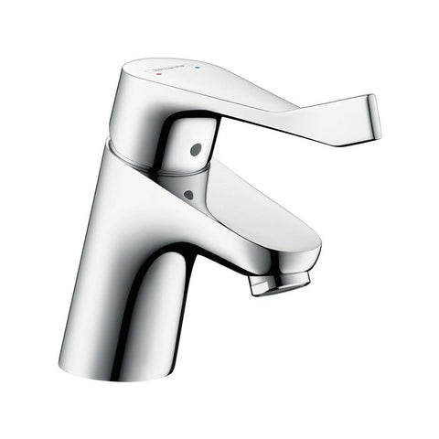 hansgrohe Décor Single Lever Basin Mixer 70 with Extra Long Handle without Waste Set - Chrome