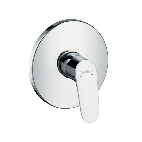 hansgrohe Décor Single Lever Round Shower Mixer for Concealed Installation - Chrome