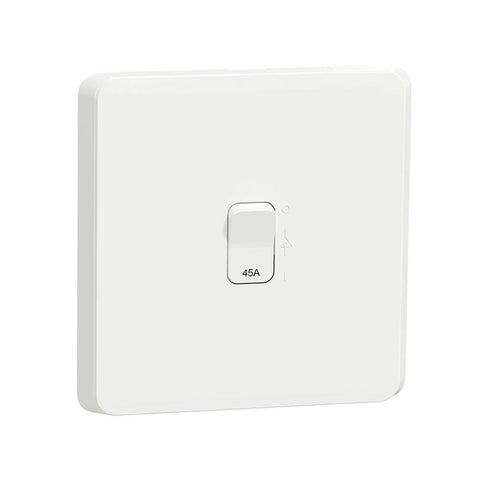 Schneider Electric Iconic Double-pole 45A Isolator Switch
