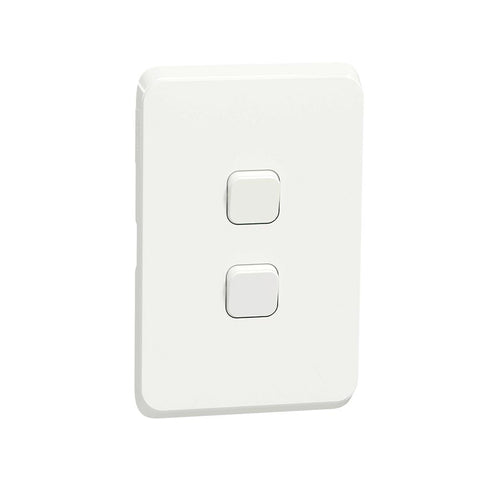 Schneider Electric Iconic 2 Lever Light Switch