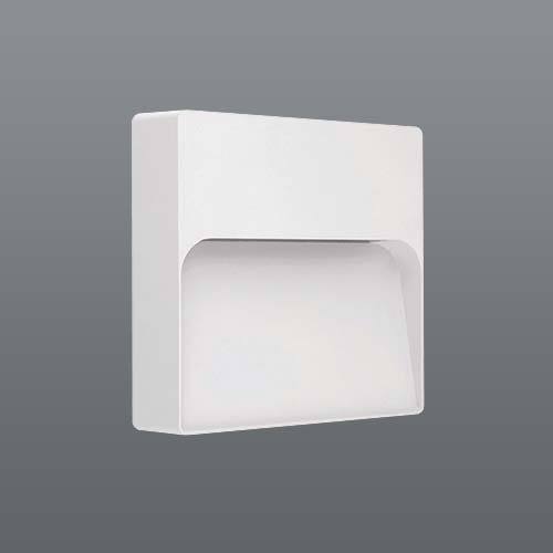 Intake Square LED Wall Light - Warm White