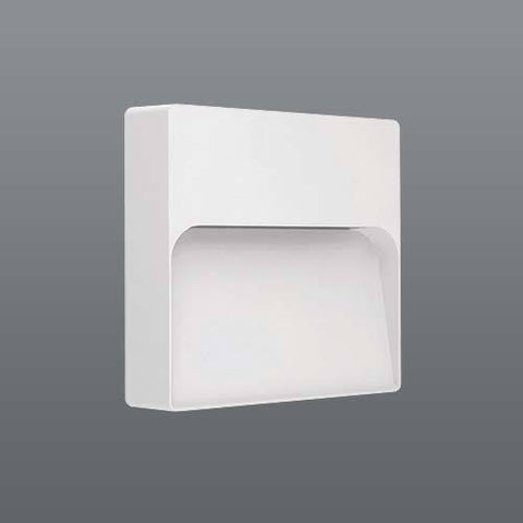 Intake Square LED Wall Light - Cool White