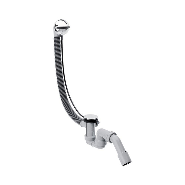 hansgrohe Flexaplus Complete Waste and Overflow Set for Standard Bath Tubs