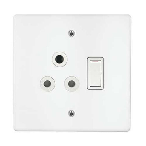 Crabtree Classic Single Light Switched Socket 1