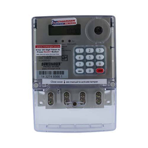 Recharger Hexing Single Phase Prepaid Electricity Meter