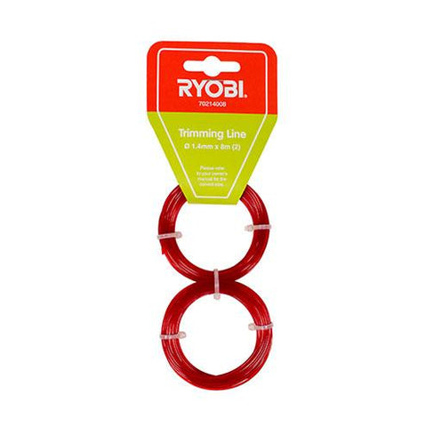 Ryobi Trimming Line 1.4mm x 8m (2-pack)
