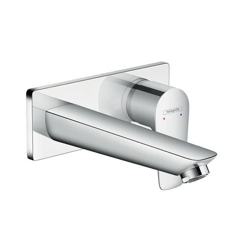hansgrohe Talis E Single Lever Basin Mixer with 165mm Spout for Concealed Installation - Chrome