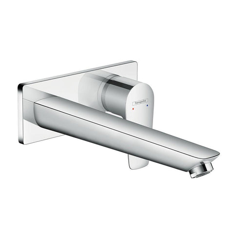 hansgrohe Talis E Single Lever Basin Mixer with 225mm Spout for Concealed Installation - Chrome