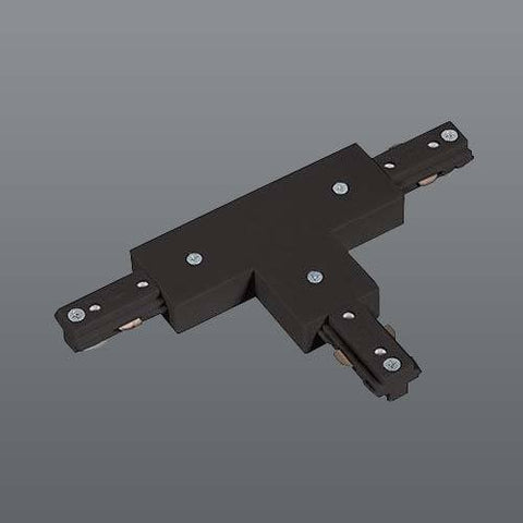 3 Wire Slim Track T-Joint Black