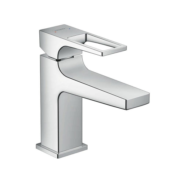 hansgrohe Metropol Single Lever Basin Mixer 100 with Loop Handle - Chrome