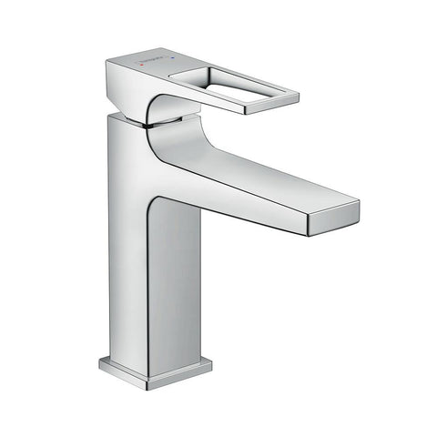 hansgrohe Metropol Single Lever Basin Mixer 110 with Loop Handle - Chrome