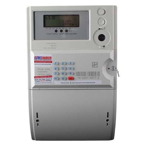 Recharger Hexing Three Phase Prepaid Electricity Meter
