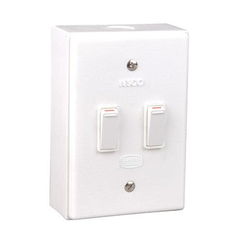 Lesco Lss 2 Lever 2X1 Way Surface Switch Sw