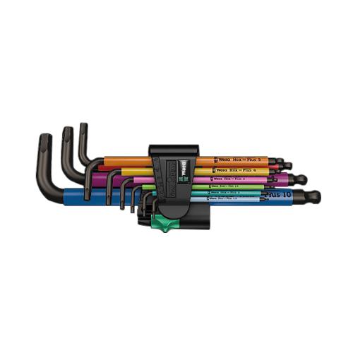 Wera 950 Spkl 9 Sm Multicolour L Key Set Metric