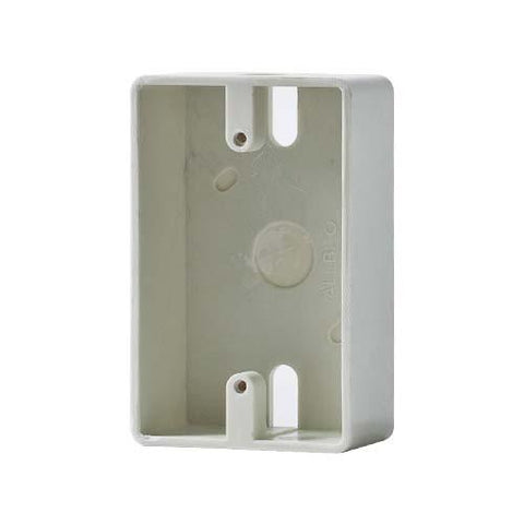 Allbro Single Surface Mount Socket Outlet Box