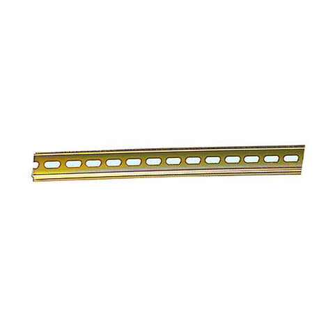 ACDC Din Yellow Slotted Steel Rail 35 2M