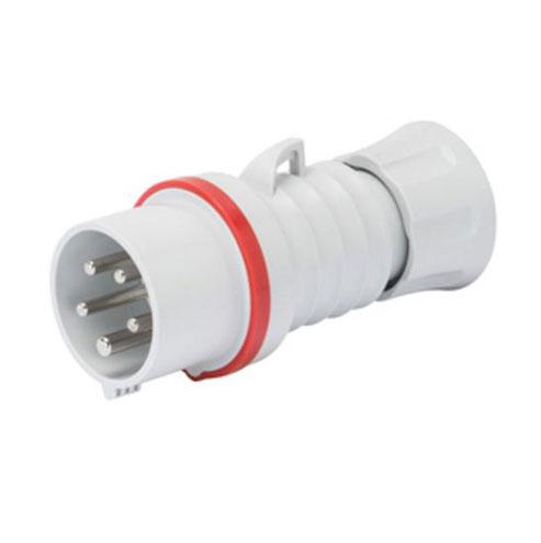 ACDC Industrial Plug 3P N E 400V 16A IP44 6H