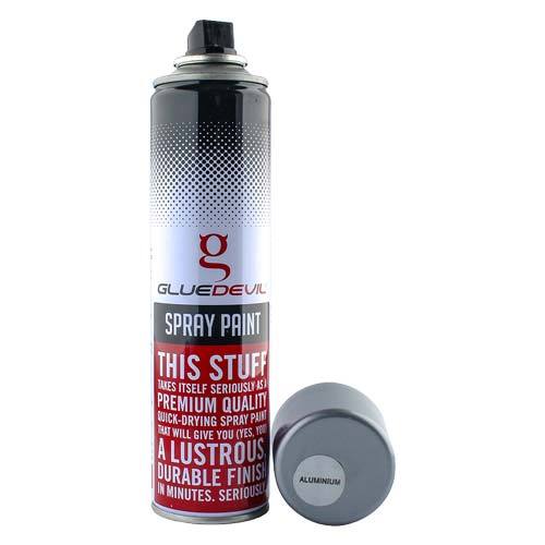 GlueDevil Spray Paint Aluminium