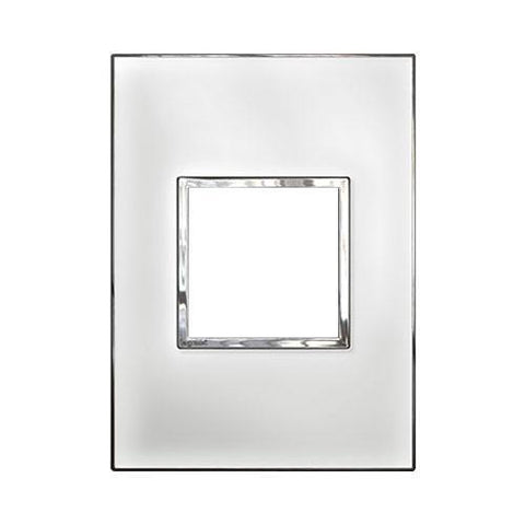 Legrand Arteor Cover Plate 2 Modules - Mirror White
