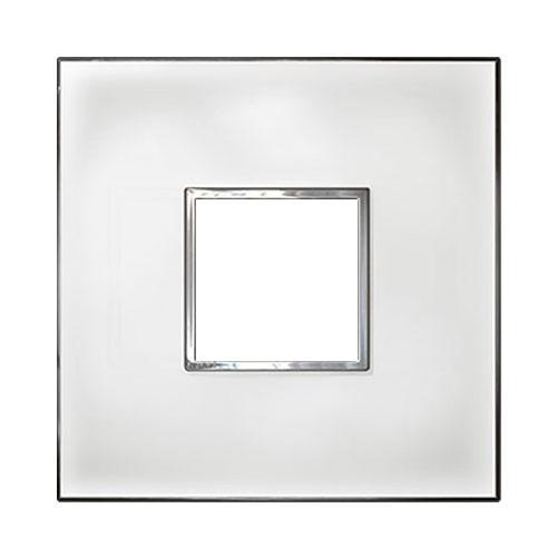 Legrand Arteor Cover Plate 2 Modules 4 x 4 - Mirror White