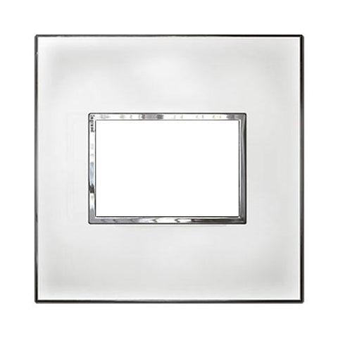 Legrand Arteor Cover Plate 3 Modules 4 x 4 - Mirror White