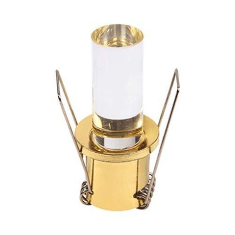 Major Tech LED Gold Cylinder Starlight 1W