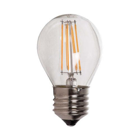 Bright Star LED Fillament Golf Ball Bulb E27 4W 360lm Warm White