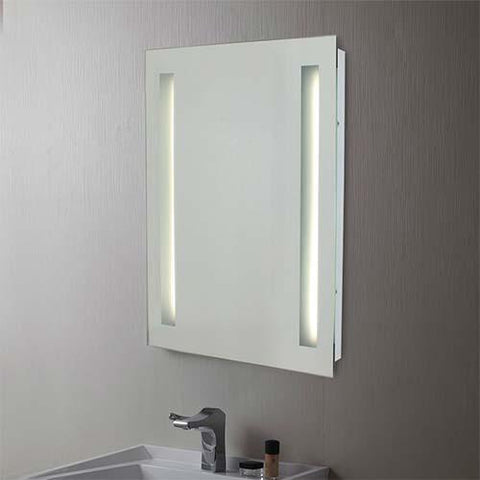 Eurolux Large Bathroom Mirror Wall Light With Vertical Strip Illuminators