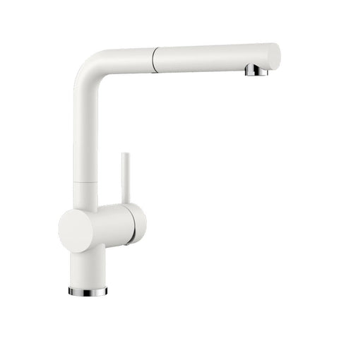 BLANCO Linus-S SILGRANIT™-Look Sink Mixer Tap - White