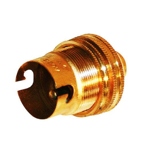 Matelec Brass B22 Pendant Lamp Holder 10mm