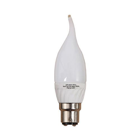 Bright Star LED Flame Bulb B22 4.5W 360lm Warm White