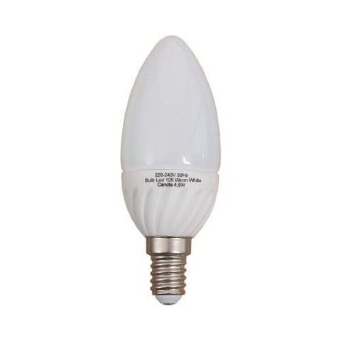 Bright Star LED Candle Bulb E14 4.5W 360lm Warm White