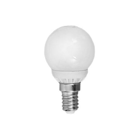 Bright Star LED Frosted Golf Ball Bulb E14 4W 300lm Cool White