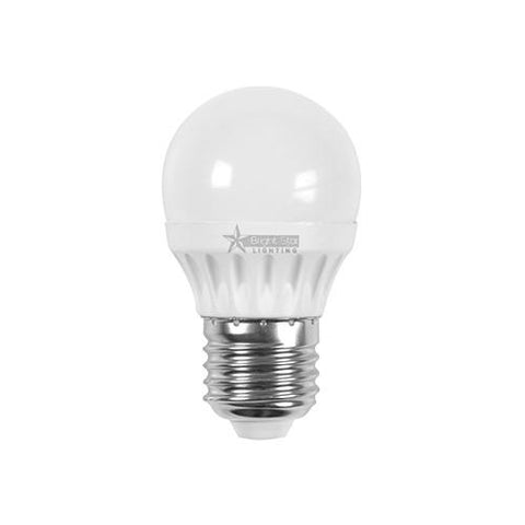 Bright Star LED Frosted Golf Ball Bulb E27 4W 350lm Cool White