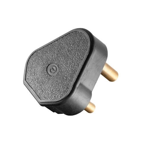 Crabtree Plug Top 3 Pin 16A Rubber